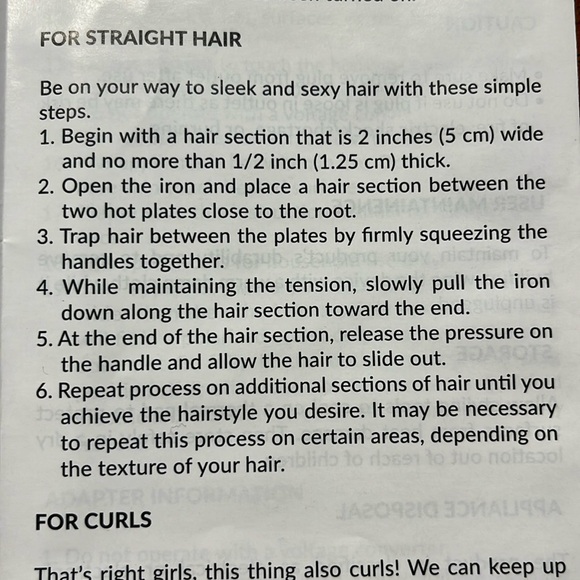 L’ANGE Hair Straightener like new - Picture 4 of 6